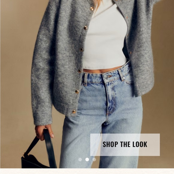 Sezane Gray Women's Sweater - Picture 5 of 5